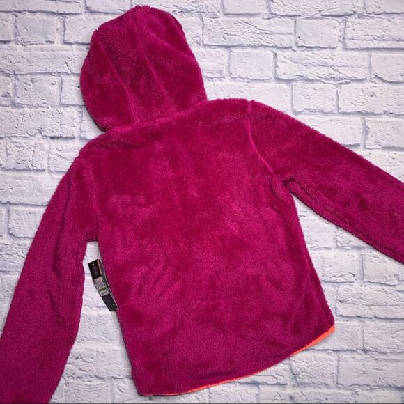 Under Armour Cozy Fleece Jacket in Fuchsia Pink - Picture 8 of 9